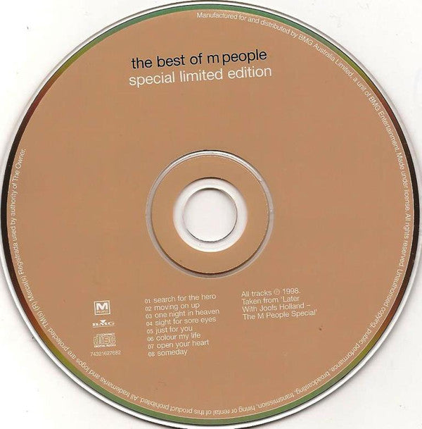 M People : The Best Of M People (2xCD, Comp, Enh, Ltd)