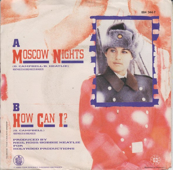Anya (2) : Moscow Nights (7", Single)