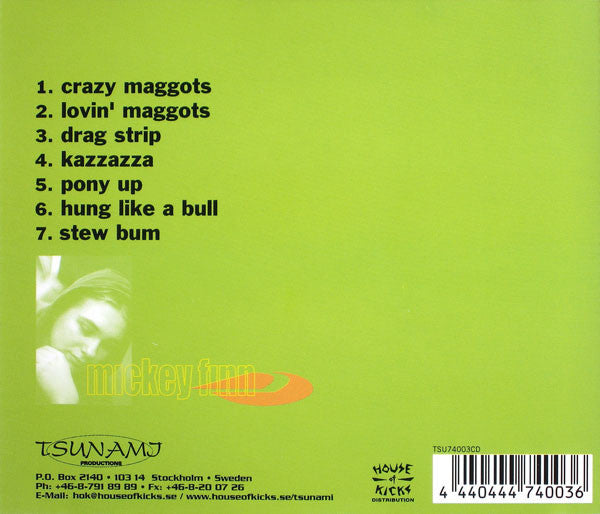 Mickey Finn (2) : Keen On Maggots (CD, Album)