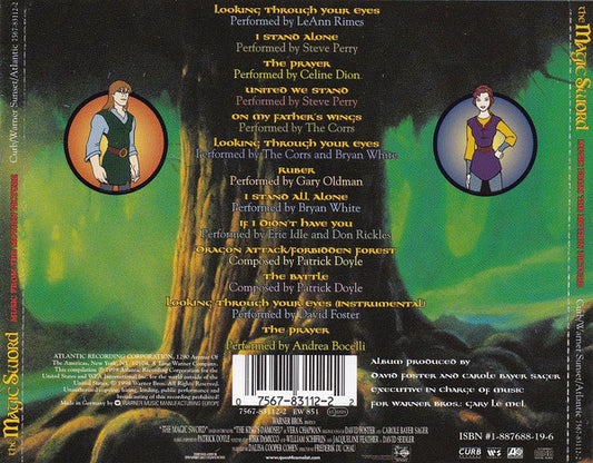 Various : The Magic Sword - Quest For Camelot - Music From The Motion Picture (CD, Album)