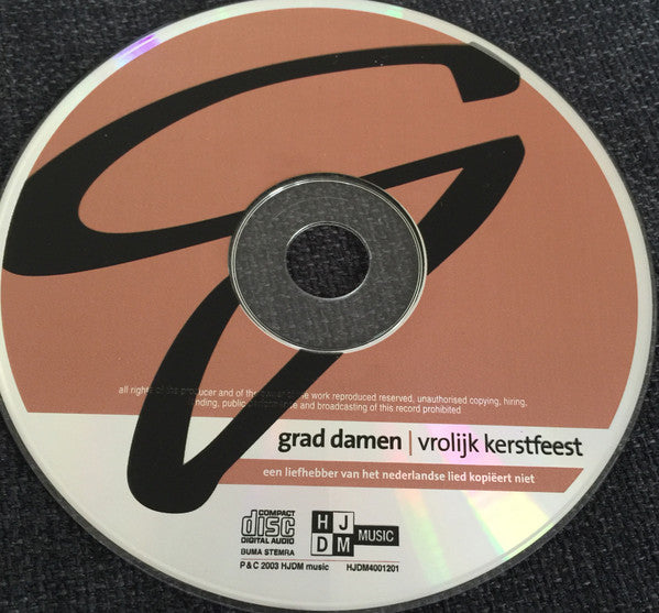 Grad Damen : Vrolijk Kerstfeest (CD, Album)