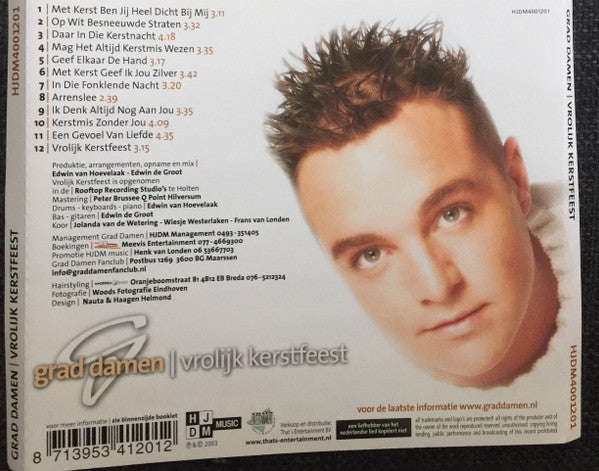 Grad Damen : Vrolijk Kerstfeest (CD, Album)