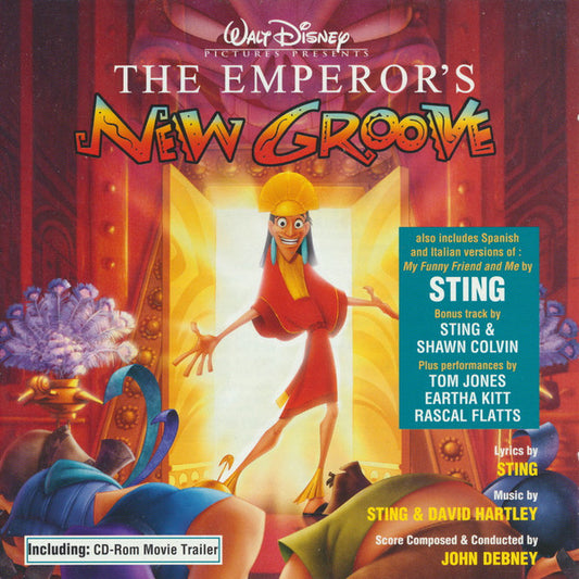 John Debney, Various : The Emperor's New Groove (An Original Walt Disney Records Soundtrack) (CD, Album, Enh)