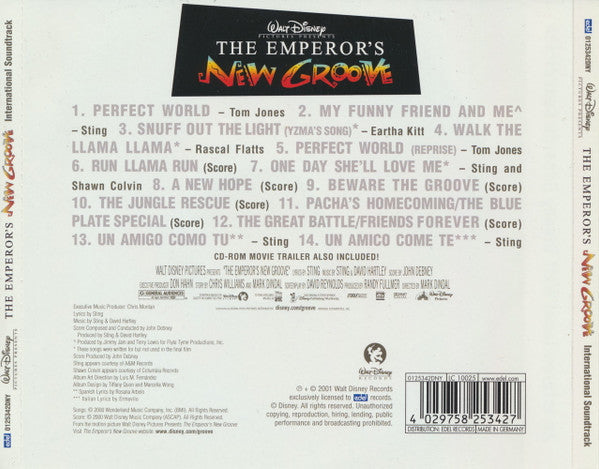 John Debney, Various : The Emperor's New Groove (An Original Walt Disney Records Soundtrack) (CD, Album, Enh)