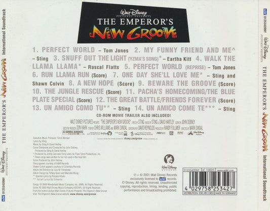 John Debney, Various : The Emperor's New Groove (An Original Walt Disney Records Soundtrack) (CD, Album, Enh)