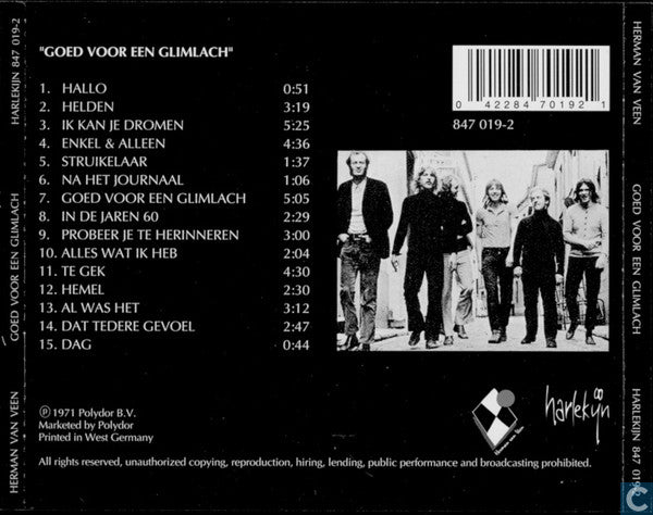 Herman van Veen : Goed Voor Een Glimlach (CD, Album)