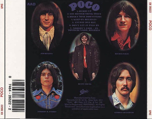 Poco (3) : Poco (CD, Album, RE)