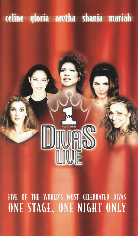 Divas (6) : VH1 Divas Live (VHS, PAL, Dol)