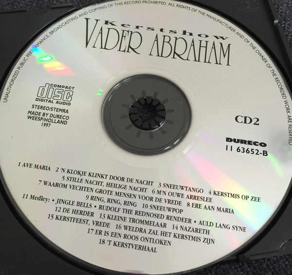 Various : Vader Abraham Kerstshow (2xCD, Comp)