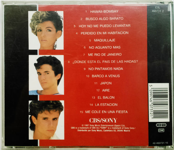 Mecano : 15 Grandes Exitos (CD, Comp, RE)