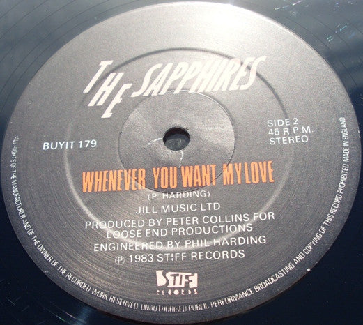 The Sapphires (2) : My Baby Must Be A Magician (12")