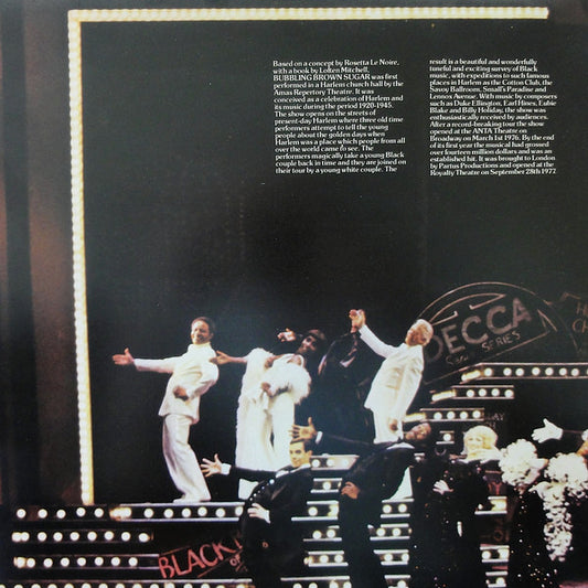 Various : Bubbling Brown Sugar - Original London Cast Recording (2xLP, Album)