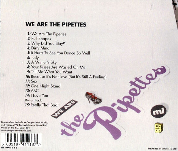 The Pipettes : We Are The Pipettes (CD, Album)