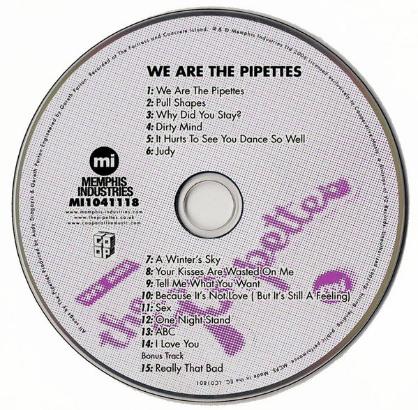 The Pipettes : We Are The Pipettes (CD, Album)