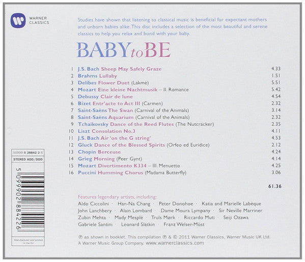 Various : Baby To Be (CD, Comp, RM)