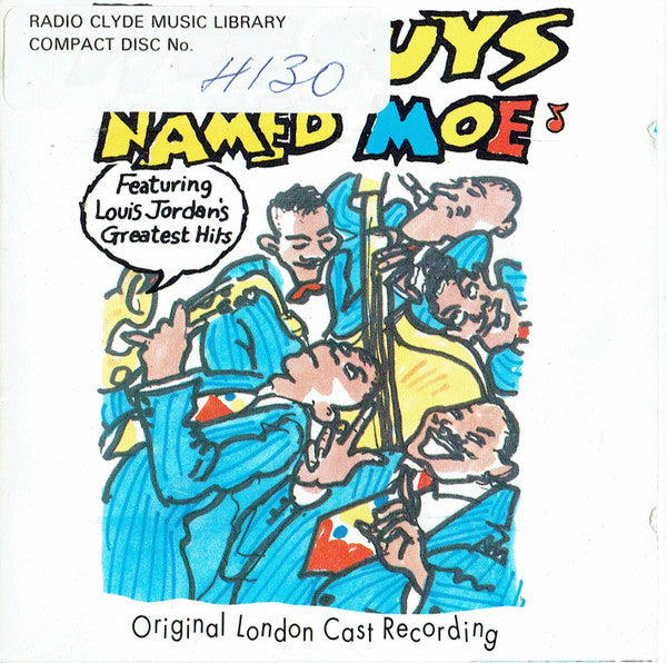 Various : Five Guys Named Moe (Original London Cast Recording) (CD, Album)