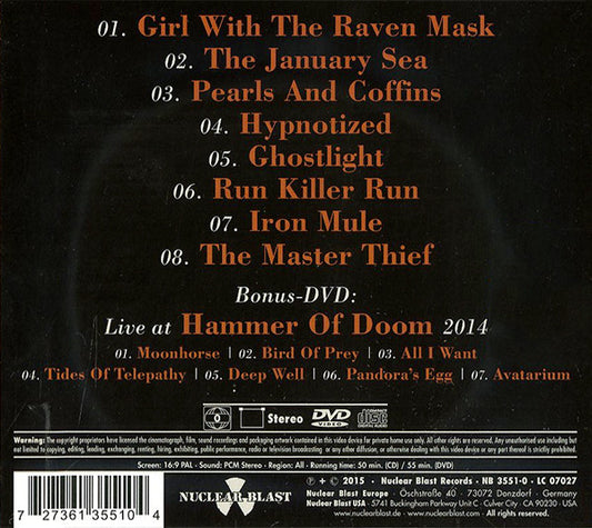 Avatarium : The Girl With The Raven Mask (CD, Album + DVD-V, PAL + Ltd, Dig)