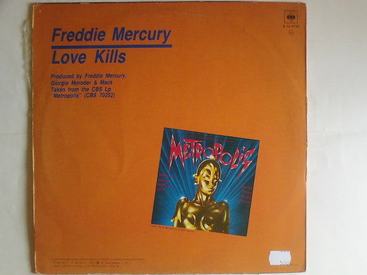 Freddie Mercury : Love Kills (12", Maxi)
