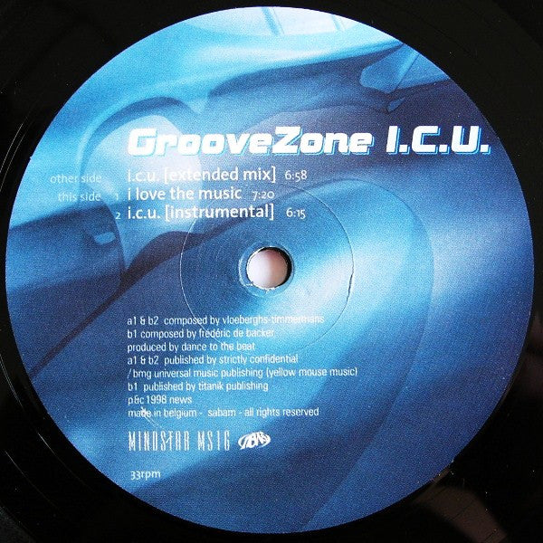 GrooveZone : I.C.U. (12")