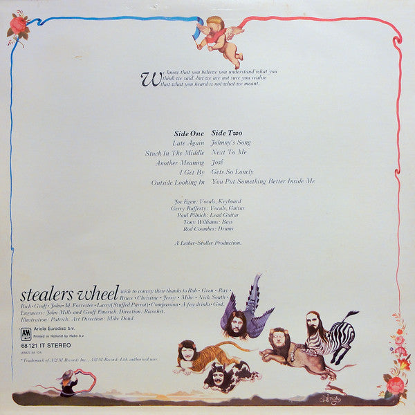 Stealers Wheel : Stealers Wheel (LP, Album)