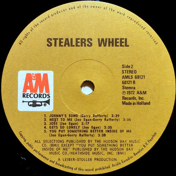 Stealers Wheel : Stealers Wheel (LP, Album)