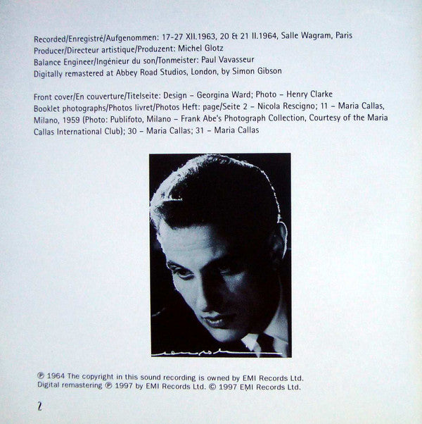 Giuseppe Verdi / Maria Callas, Orchestre De La Société Des Concerts Du Conservatoire, Nicola Rescigno : Verdi Arias II (CD, Album, RE, RM)