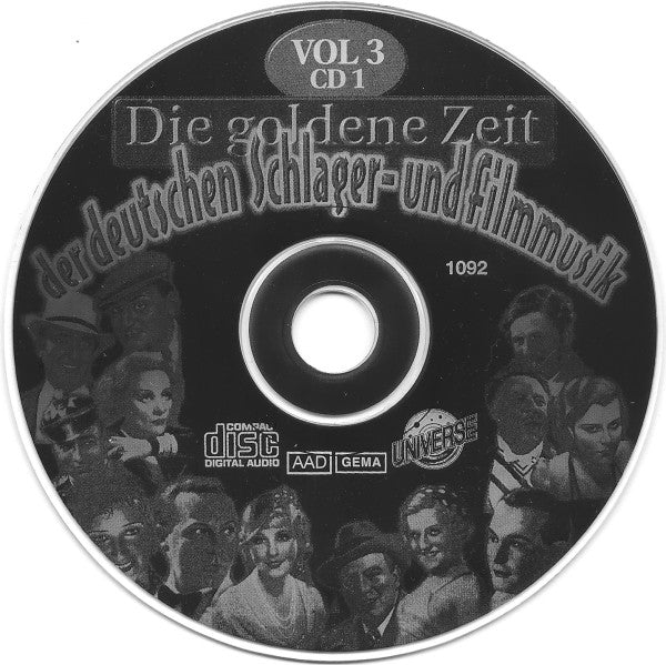 Various : Die Goldene Zeit Der Deutschen Schlager- Und Filmmusik Vol. 3 (2xCD, Comp)
