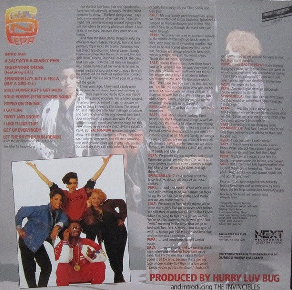 Salt 'N' Pepa : A Salt With A Deadly Pepa (LP, Album)