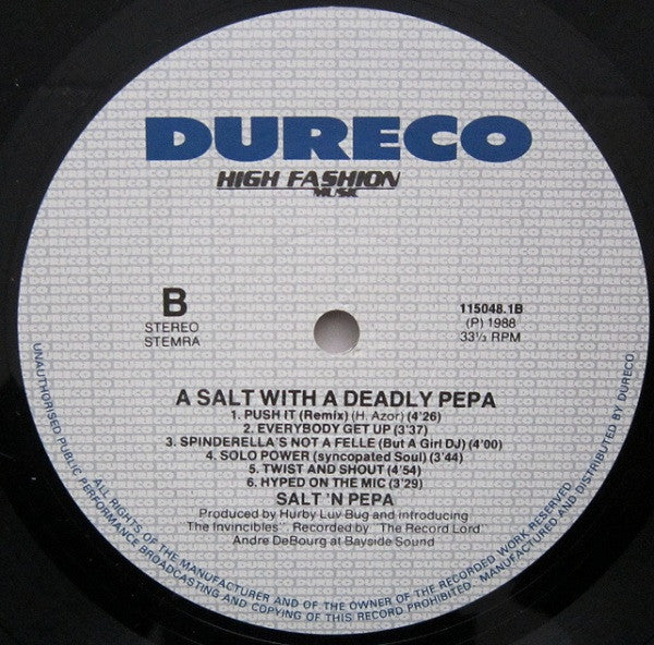Salt 'N' Pepa : A Salt With A Deadly Pepa (LP, Album)