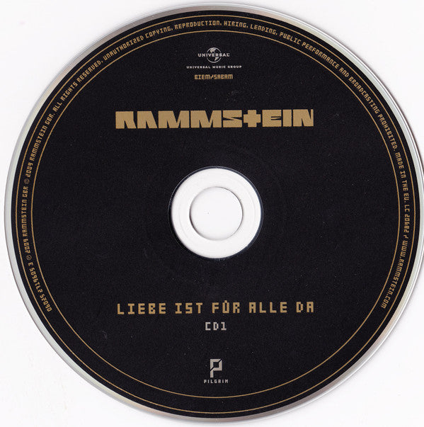 Rammstein : Liebe Ist Für Alle Da (2xCD, Album, Dig)