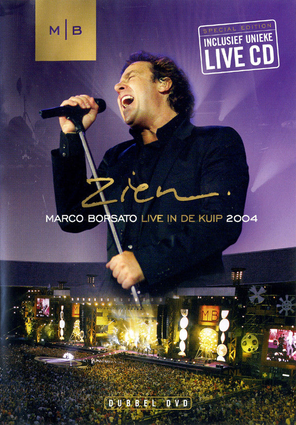 Marco Borsato : Zien - Live In De Kuip 2004 (2xDVD, S/Edition + CD, S/Edition)