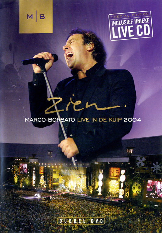 Marco Borsato : Zien - Live In De Kuip 2004 (2xDVD, S/Edition + CD, S/Edition)