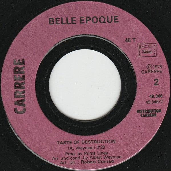 Belle Epoque : Bamalama (7", Single)