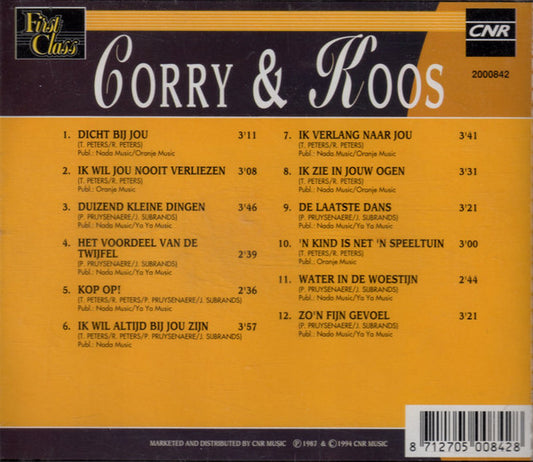 Corry Konings & Koos Alberts : Corry & Koos (CD, Album)