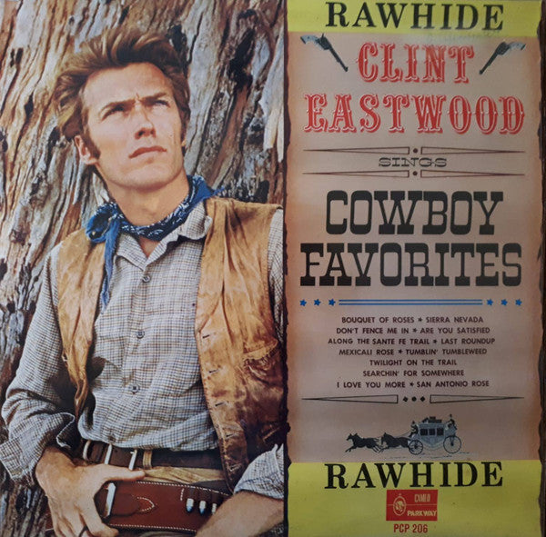 Clint Eastwood (2) : Cowboy Favorites (LP, Album, Mono)
