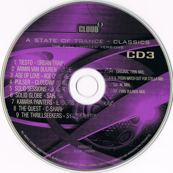 Various : A State Of Trance Classics (4xCD, Comp)