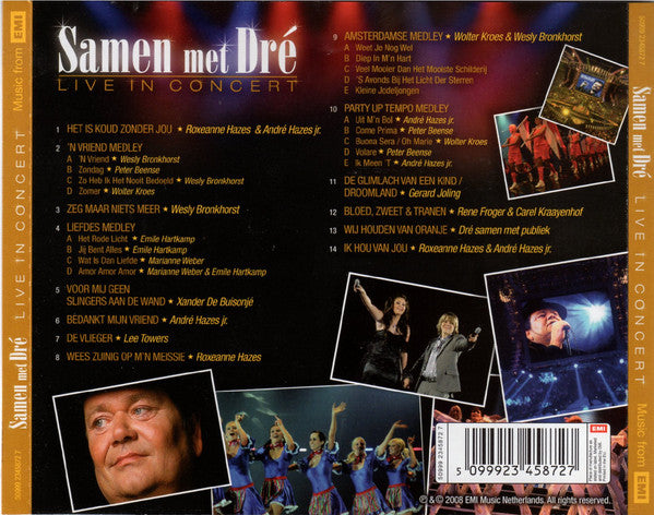 André Hazes : Samen Met Dré (Live In Concert) (CD)