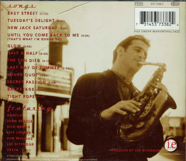 Eric Marienthal : Easy Street (CD, Album)