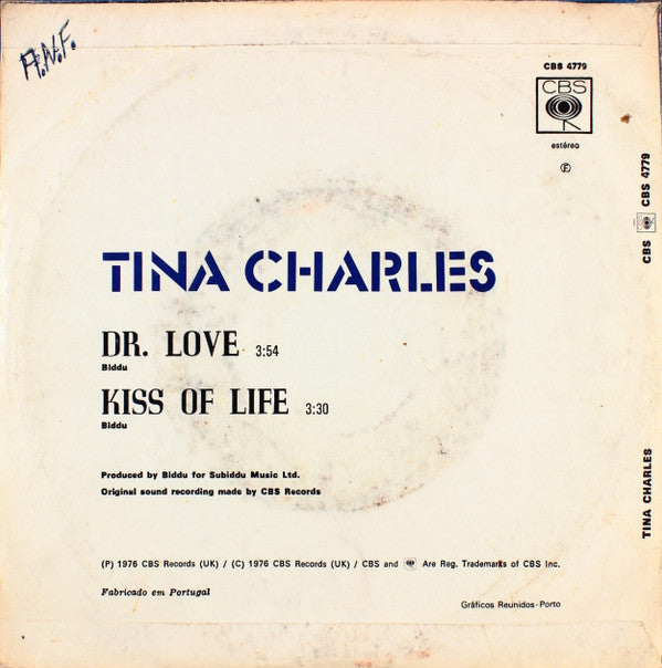 Tina Charles : Dr. Love (7", Single)