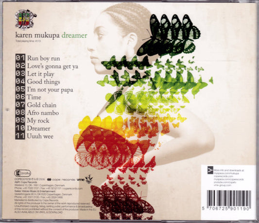 Karen Mukupa : Dreamer (CD, Album)
