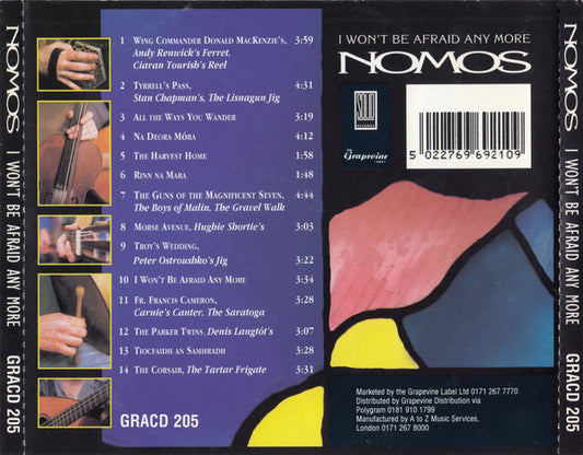 Nomos (2) : I Won’t Be Afraid Any More (CD, Album)