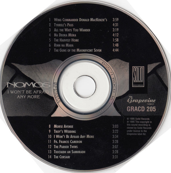 Nomos (2) : I Won’t Be Afraid Any More (CD, Album)