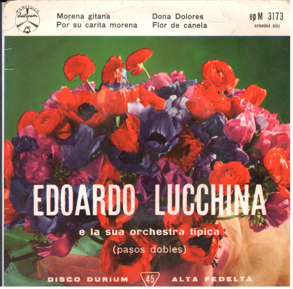 Edoardo Lucchina E La Sua Orchestra : Pasos Dobles (7", EP)