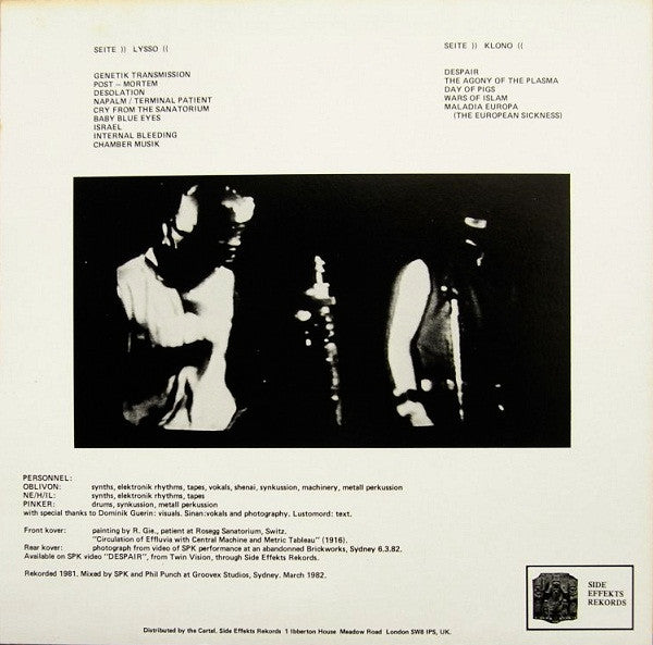 SPK : Leichenschrei (LP, Album)