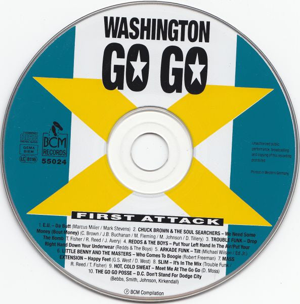 Various : Washington Go Go Sound Attack (2xCD, Comp)
