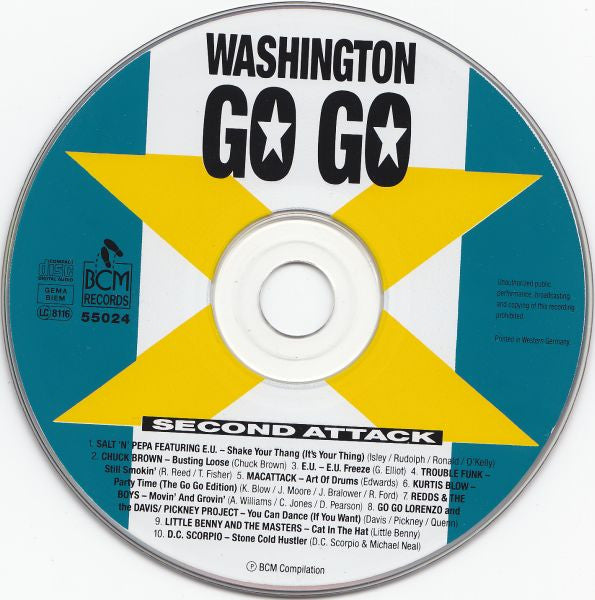Various : Washington Go Go Sound Attack (2xCD, Comp)