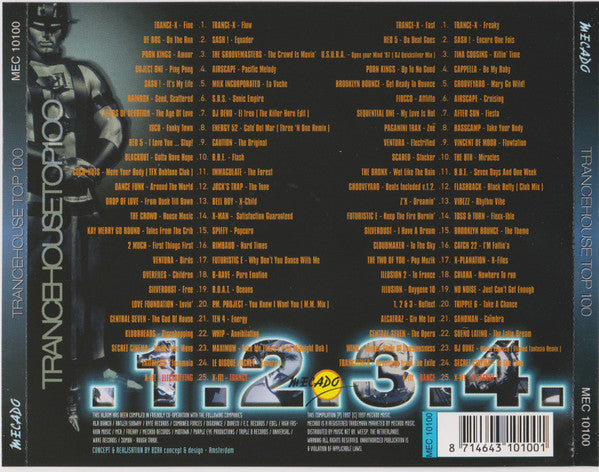Various : Trancehouse Top 100 (4xCD, Comp)
