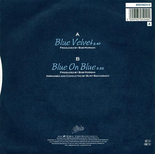Bobby Vinton : Blue Velvet (7", Single)