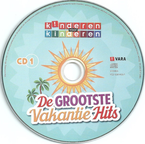 Kinderen voor Kinderen : De Grootste Vakantie Hits (2xCD, Comp)