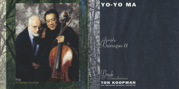 Yo-Yo Ma, Ton Koopman, The Amsterdam Baroque Orchestra : Simply Baroque II (CD, Album)